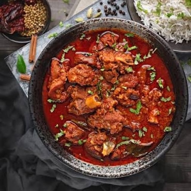 Goat Vindaloo.