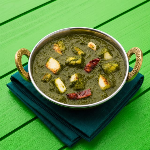 Palak Paneer.