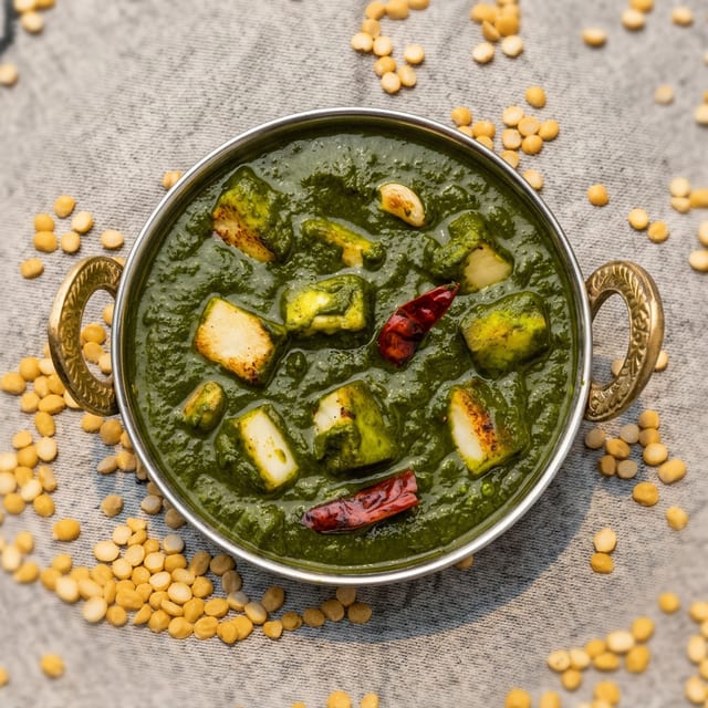 Palak Paneer.